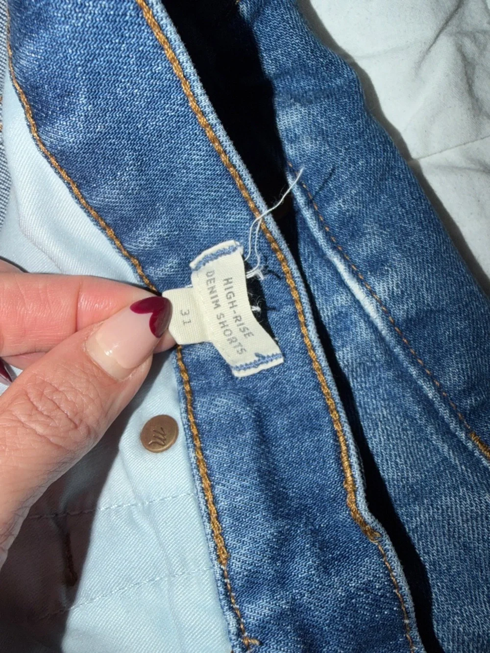 Denim Madewell shorts